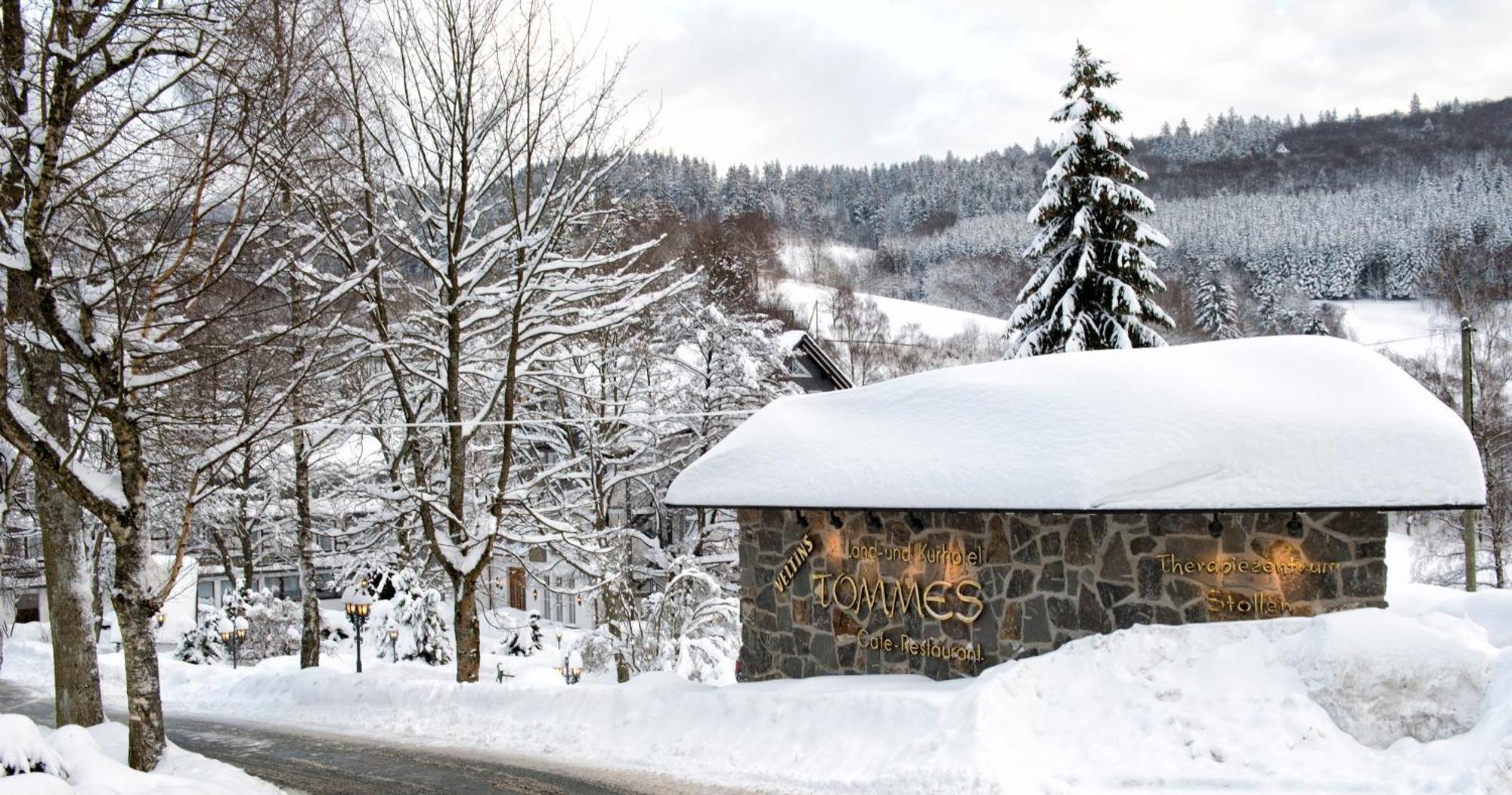 Land- Und Kurhotel Tommes Nordenau Bagian luar foto